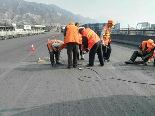 库伦道路桥梁病害治理